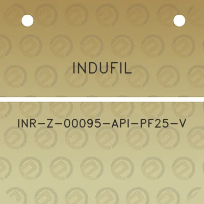 indufil-inr-z-00095-api-pf25-v