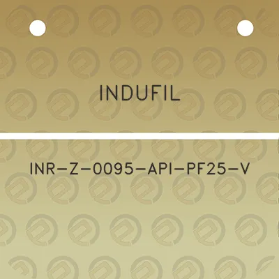 indufil-inr-z-0095-api-pf25-v