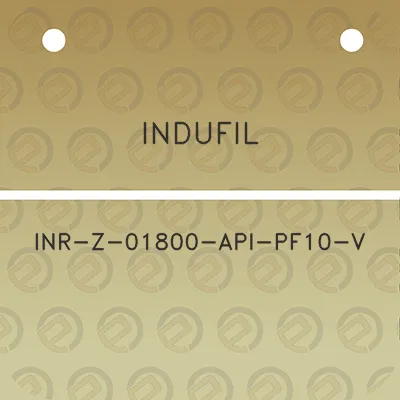 indufil-inr-z-01800-api-pf10-v