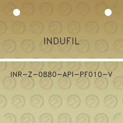 indufil-inr-z-0880-api-pf010-v