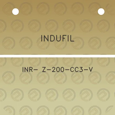 indufil-inr-z-200-cc3-v