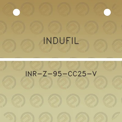 indufil-inr-z-95-cc25-v