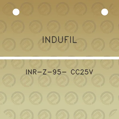 indufil-inr-z-95-cc25v