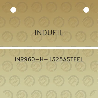 indufil-inr960-h-1325asteel