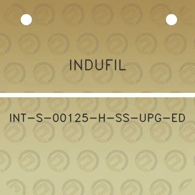 indufil-int-s-00125-h-ss-upg-ed