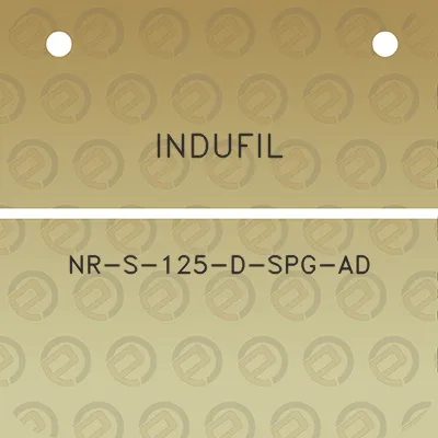 indufil-nr-s-125-d-spg-ad