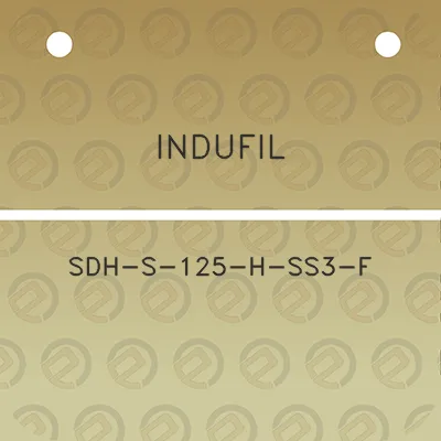 indufil-sdh-s-125-h-ss3-f