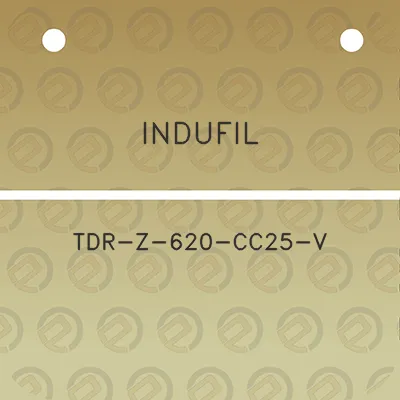 indufil-tdr-z-620-cc25-v