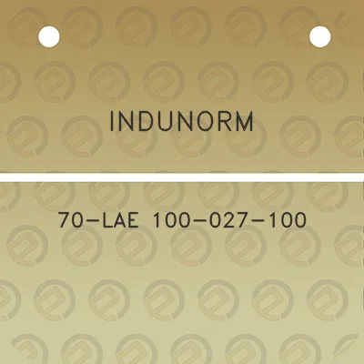 indunorm-70-lae-100-027-100