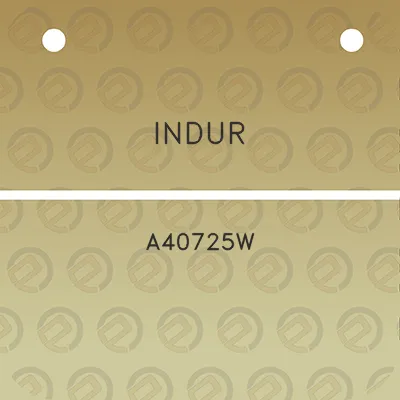 indur-a40725w