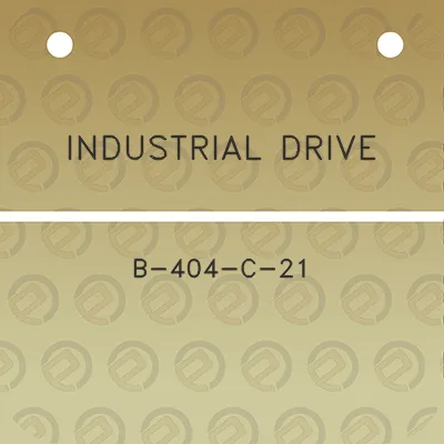 industrial-drive-b-404-c-21