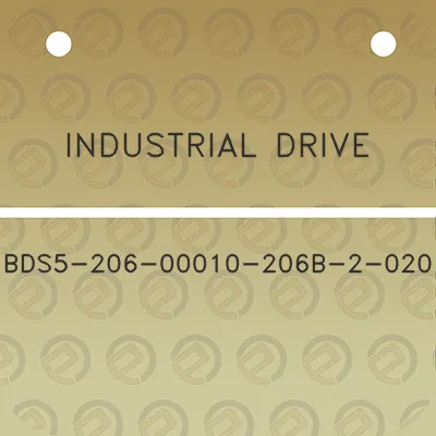 industrial-drive-bds5-206-00010-206b-2-020