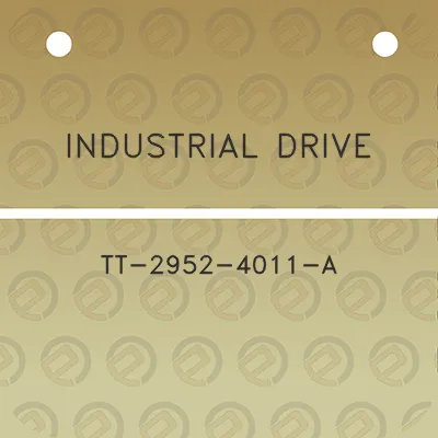 industrial-drive-tt-2952-4011-a