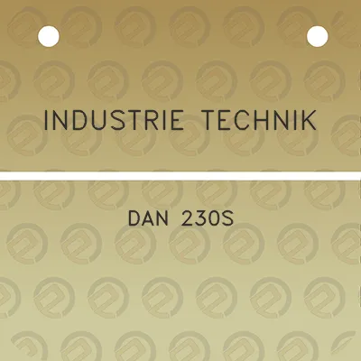 industrie-technik-dan-230s