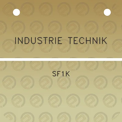 industrie-technik-sf1k