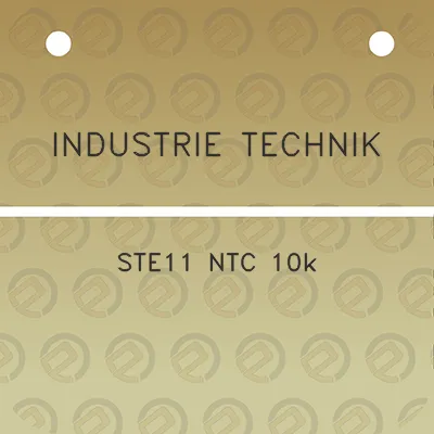 industrie-technik-ste11-ntc-10k