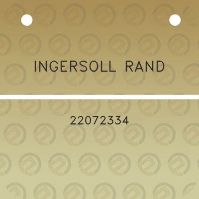 ingersoll-rand-22072334