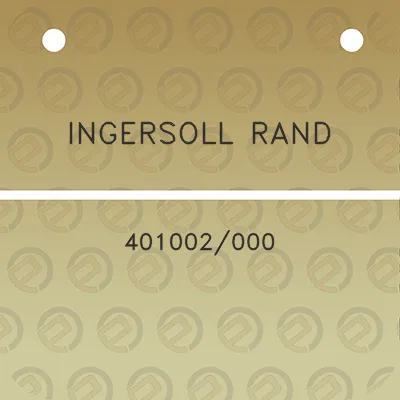 ingersoll-rand-401002000