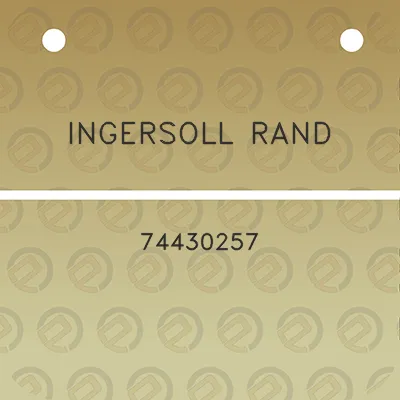 ingersoll-rand-74430257