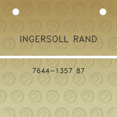 ingersoll-rand-7644-1357-87