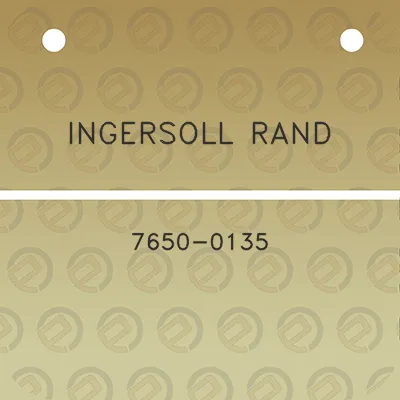 ingersoll-rand-7650-0135