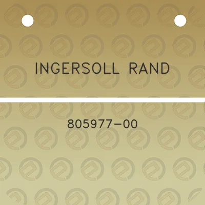 ingersoll-rand-805977-00