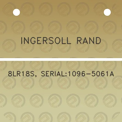 ingersoll-rand-8lr18s-serial1096-5061a