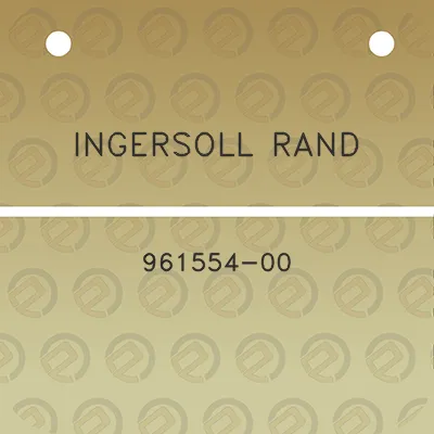 ingersoll-rand-961554-00