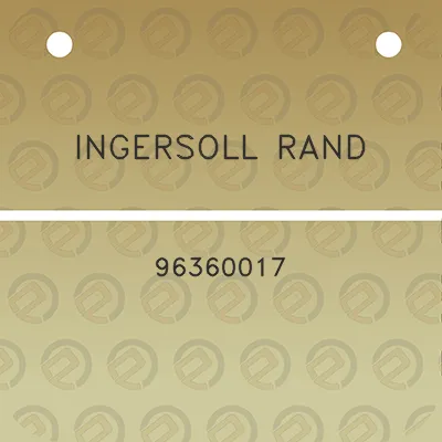 ingersoll-rand-96360017