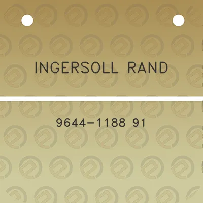 ingersoll-rand-9644-1188-91