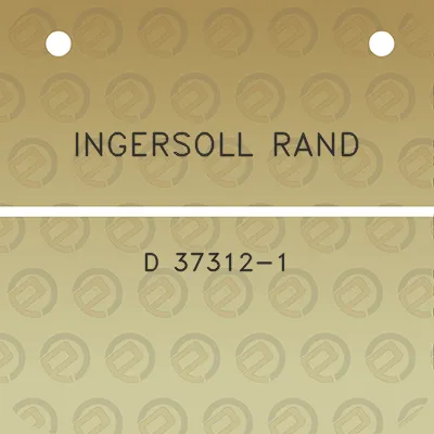 ingersoll-rand-d-37312-1