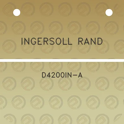 ingersoll-rand-d4200in-a