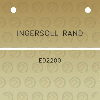 ingersoll-rand-ed2200