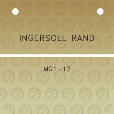 ingersoll-rand-mg1-12