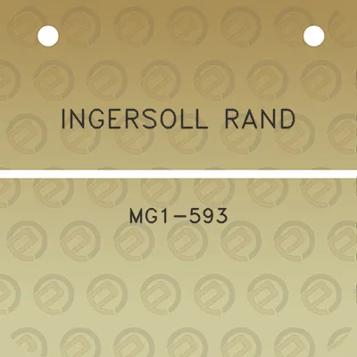 ingersoll-rand-mg1-593