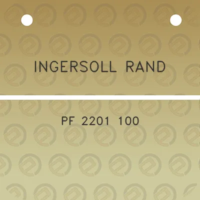 ingersoll-rand-pf-2201-100