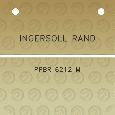 ingersoll-rand-ppbr-6212-m