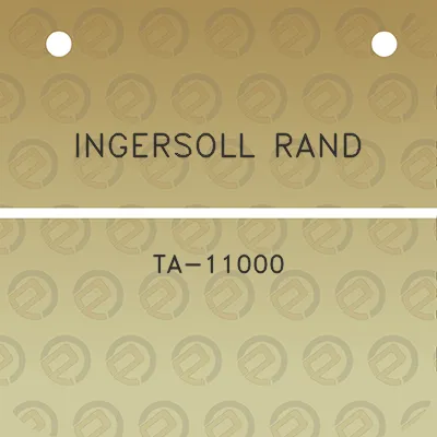 ingersoll-rand-ta-11000