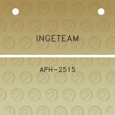 ingeteam-aph-2515