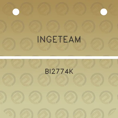 ingeteam-bi2774k