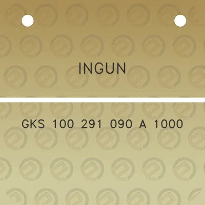 ingun-gks-100-291-090-a-1000