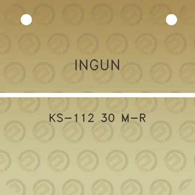 ingun-ks-112-30-m-r