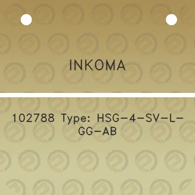 inkoma-102788-type-hsg-4-sv-l-gg-ab