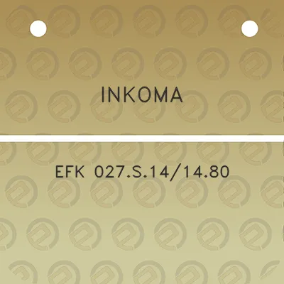 inkoma-efk-027s141480