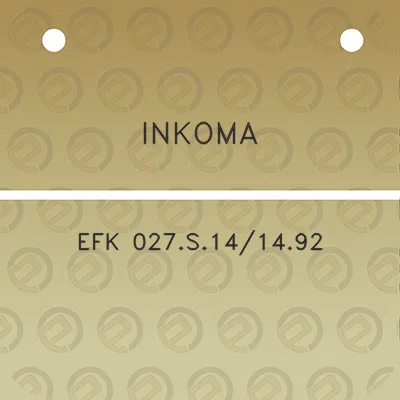 inkoma-efk-027s141492