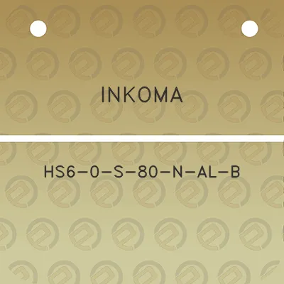 inkoma-hs6-0-s-80-n-al-b