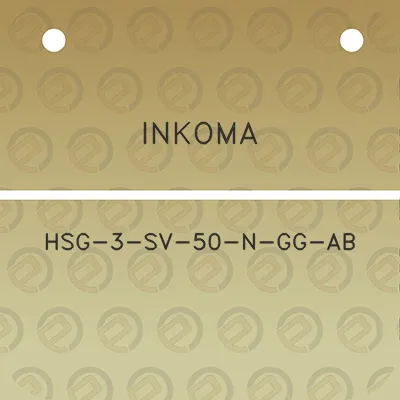 inkoma-hsg-3-sv-50-n-gg-ab