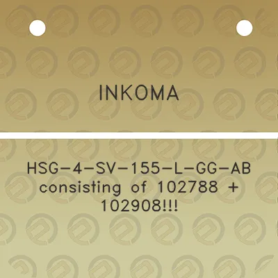 inkoma-hsg-4-sv-155-l-gg-ab-consisting-of-102788-102908