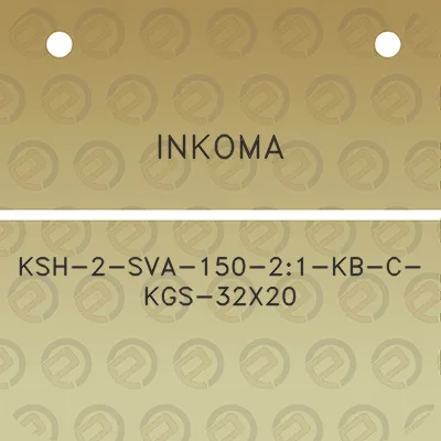 inkoma-ksh-2-sva-150-21-kb-c-kgs-32x20