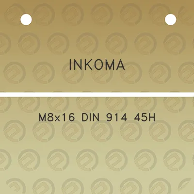 inkoma-m8x16-din-914-45h